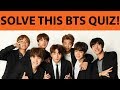 BTS QUIZ (HARD!!) ONLY TRUE FANS CAN ANSWER ALL