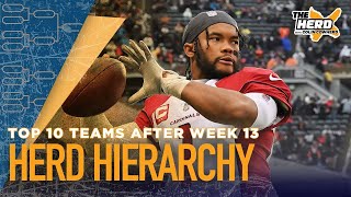 Herd Hierarchy: Colin ranks the top 10 teams in the NFL after Week 13 | NFL | THE HERD