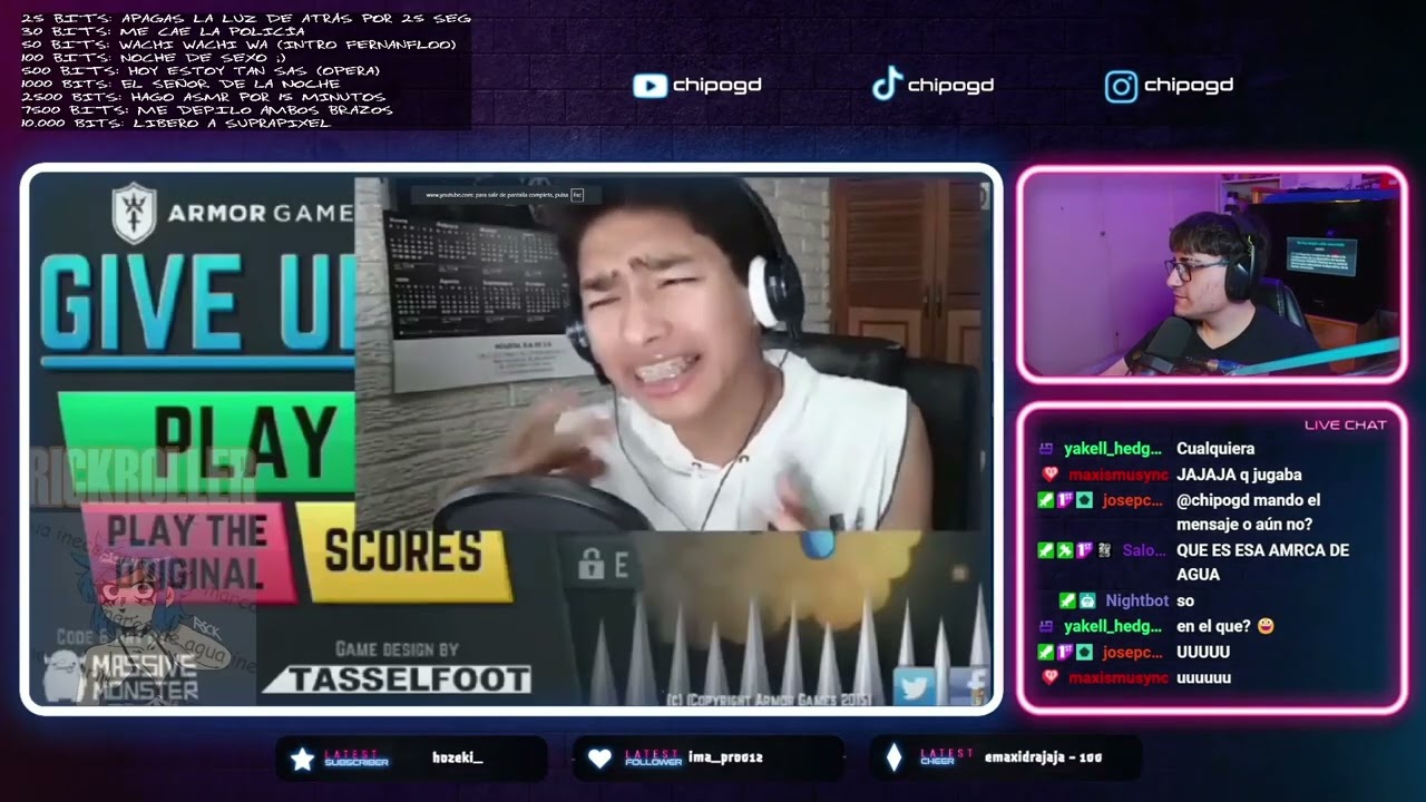 Chipo y sus reacciones a mis ytph (Parte 10)