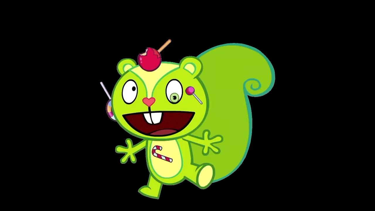 Random adult animated characters sing bad apple 3