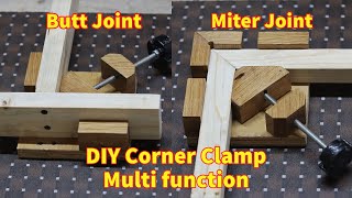 How to make Corner Clamp - DIY Multi function Right Angle Clamp