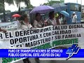 5 recorridos tendra el Paro de transportadores de servicio publico especial en Cali
