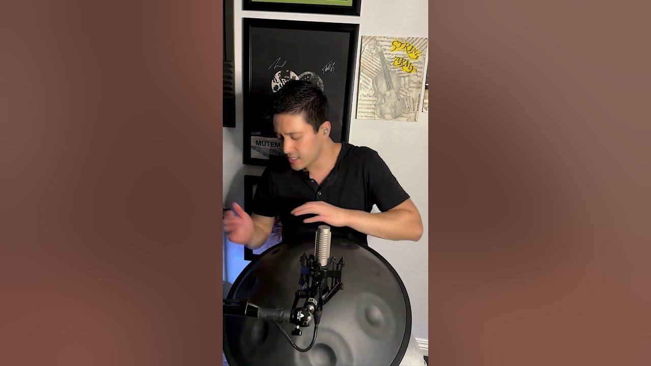 Coldplay Clocks HANDPAN and VOICE REMIX shorts YouTube