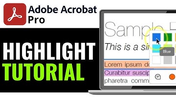 How to Highlight on Adobe Acrobat Pro 2026 (TUTORIAL)
