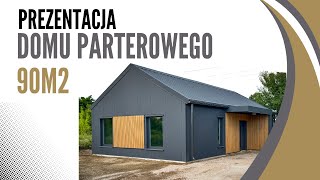 Prezentacja Nowoczesnego Stalowego Domu Parterowego 90M2