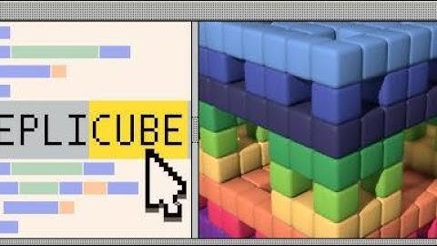 Replicube - New trailers game 2025 - INFO in DES