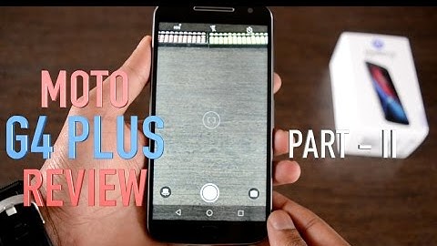 Lenovo MOTO G4 PLUS (Black), Fingerprint setup and performance, camera review & features