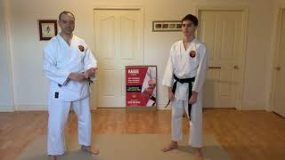 #54: Side snap and side thrust kick: warm up and the basics.