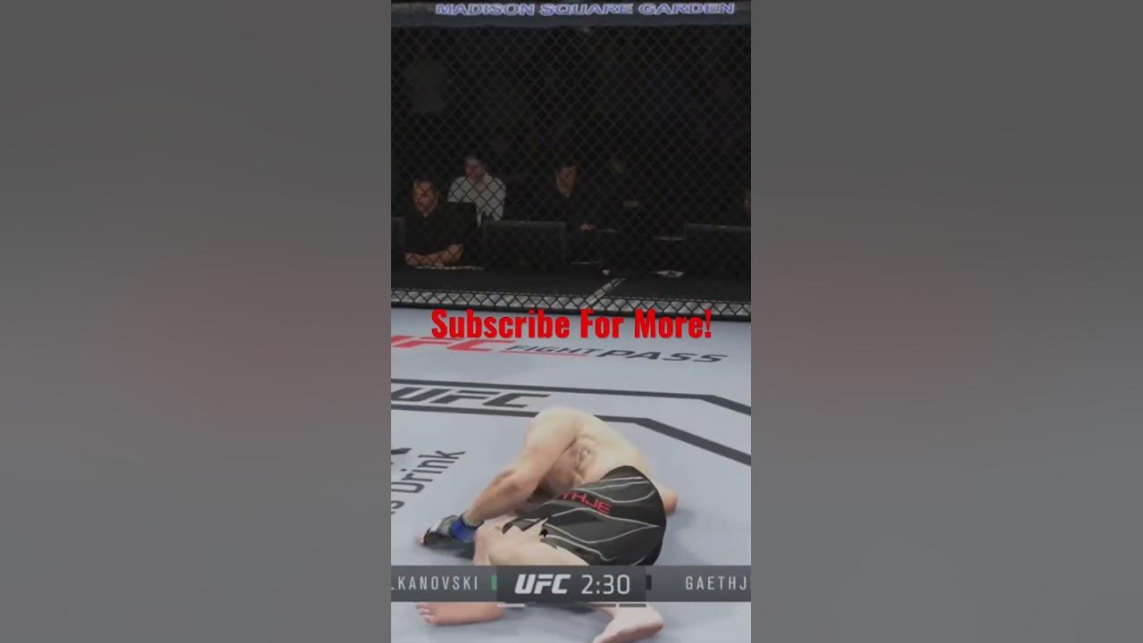 UFC 4 Powerful Overhand! ufc4 gaming mma ufc subscribe knockout