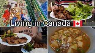 Grocery shopping | Mapo tofu | Kimchi stew | Making Vietnamese grilled pork | A lot of cooking