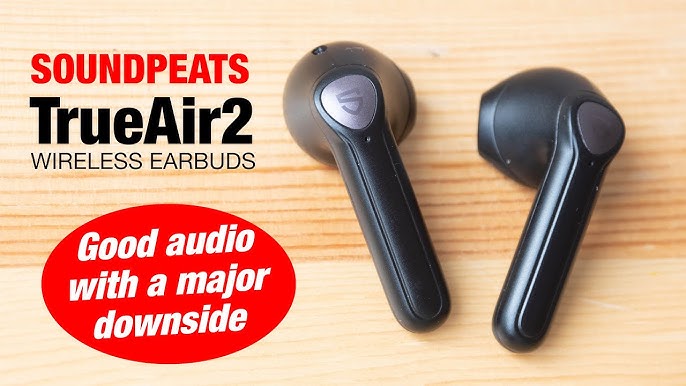 Soundpeats TrueAir2 Wireless Earbuds Bluetooth V5.2 Qualcomm QCC3040