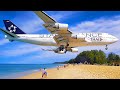 Planespotting Phuket 3/3 | HEAVIES LOW LANDINGS: iFly A330, 747 Star Alliance & more