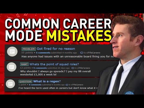 5 Common Mistakes People Make in Career Mode!