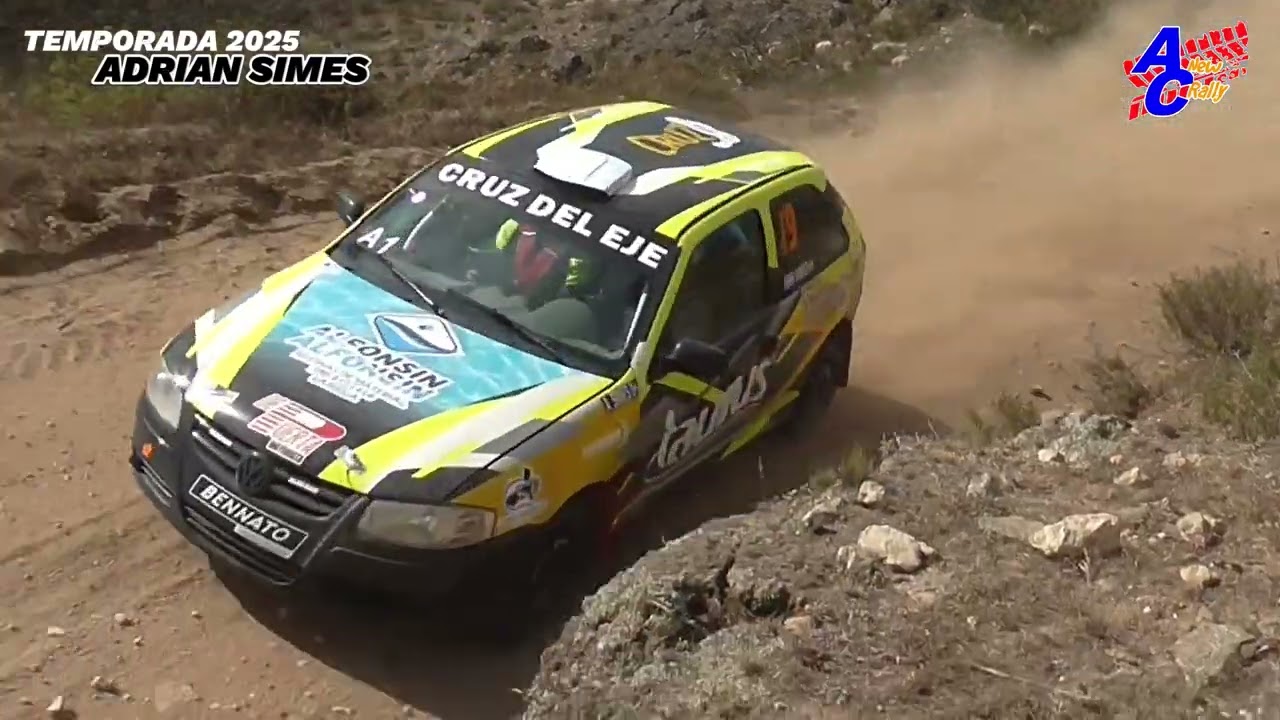 Adrian Simes temporada 2025/rally riojano y catamarqueño