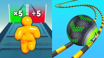 Tall Man Run vs Going Balls - All Level Gameplay Android,iOS  - NEW MOD APK UPDATE GAMEPLAY 2024