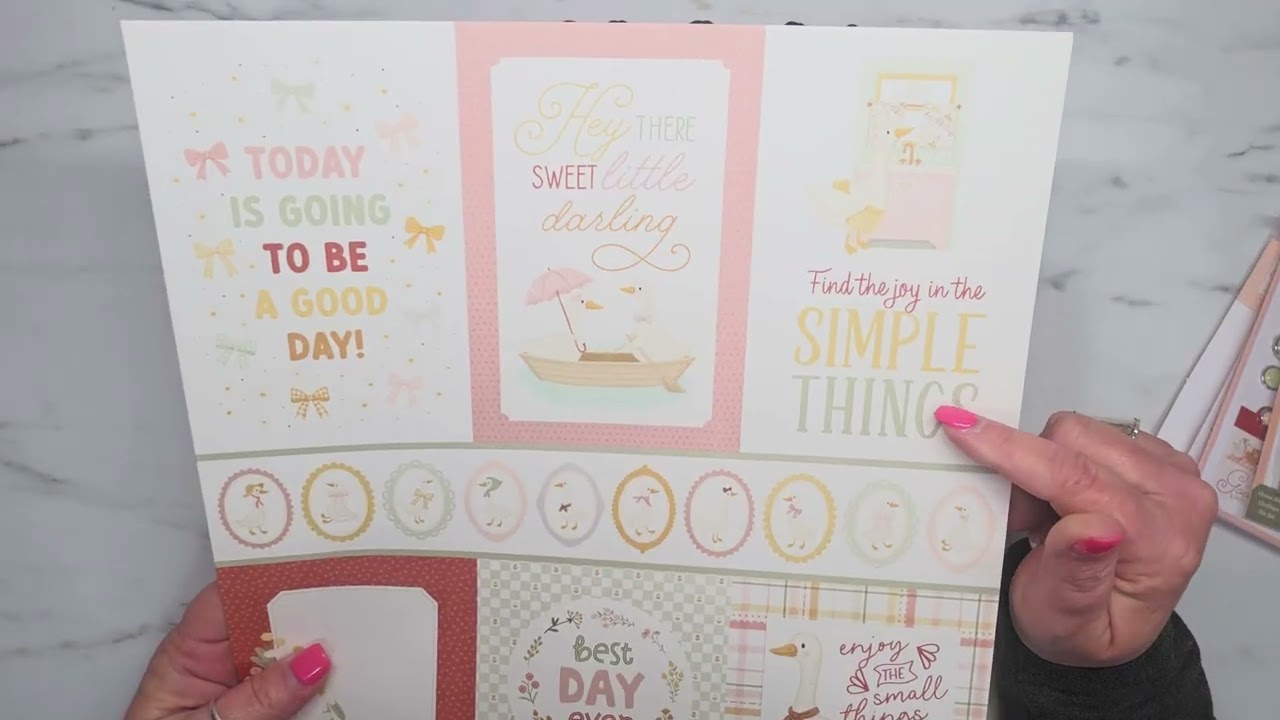 Carta Bella Silly Goose Collection Haul 🪿🩷🪿 @Beckys_crafted_blessings 