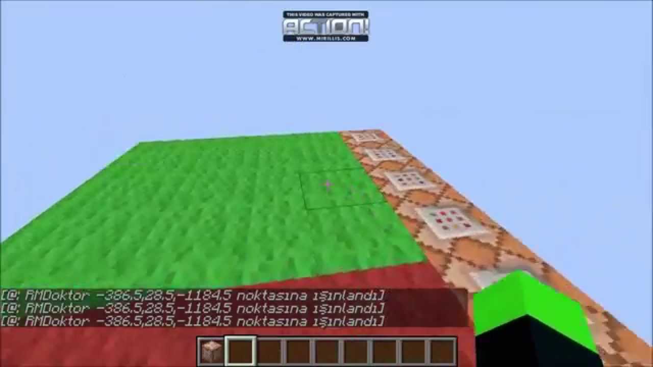 minecraft map yapımı komut bloğu kullanma bölüm 2 YouTube
