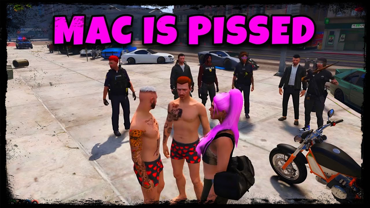 Crazy Mac is Pissed in Redline GTA 5 RP