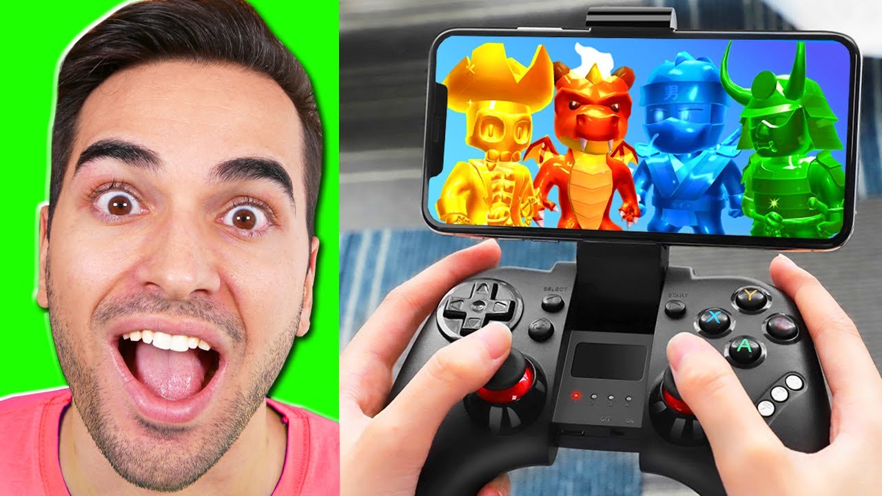 GIOCO A STUMBLE GUYS CON IL CONTROLLER