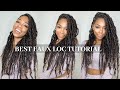 Best, Most Realistic Goddess Loc Tutorial! | Easy | Bobbi Boss Nu Loc