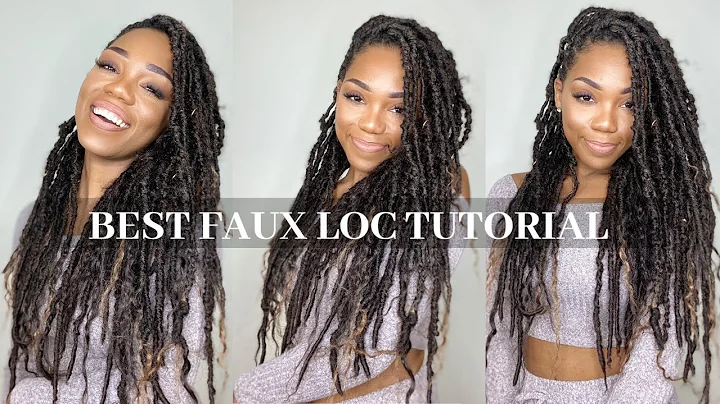 Get the ultimate Goddess Loc look with this easy tutorial!