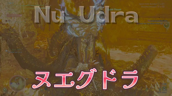 4K [Monster Hunter Wilds] Nu Udra [Longsword]