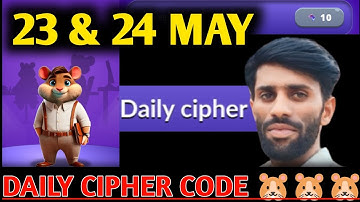 23 MAY Hamster Kombat Gamedev Heroes  Daily Cipher code 23 MAY| Today CIPHER codes | cipher code