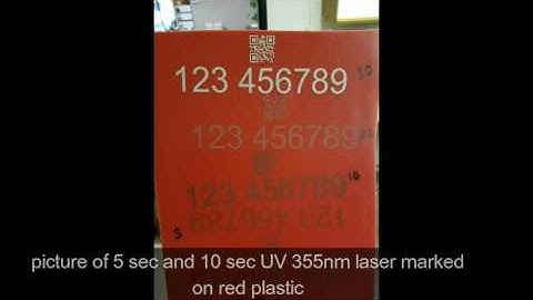 laser automation www.wlsc.com laser integrator color laser marking plastic with UV 355nm laser