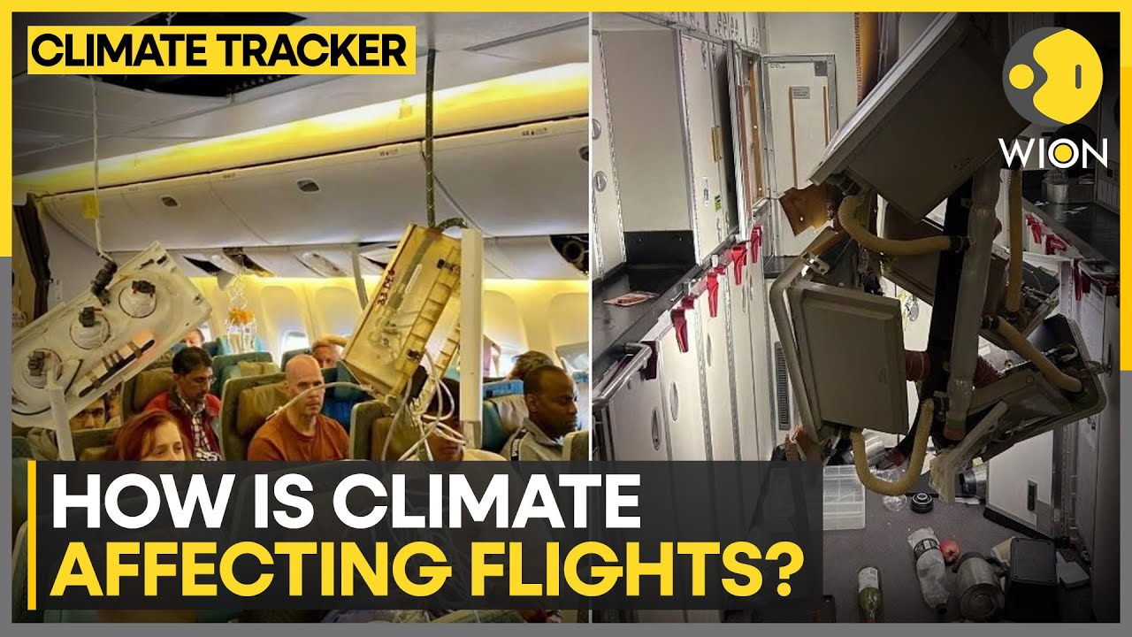 Climate change making turbulence worse? | WION Climate Tracker - YouTube