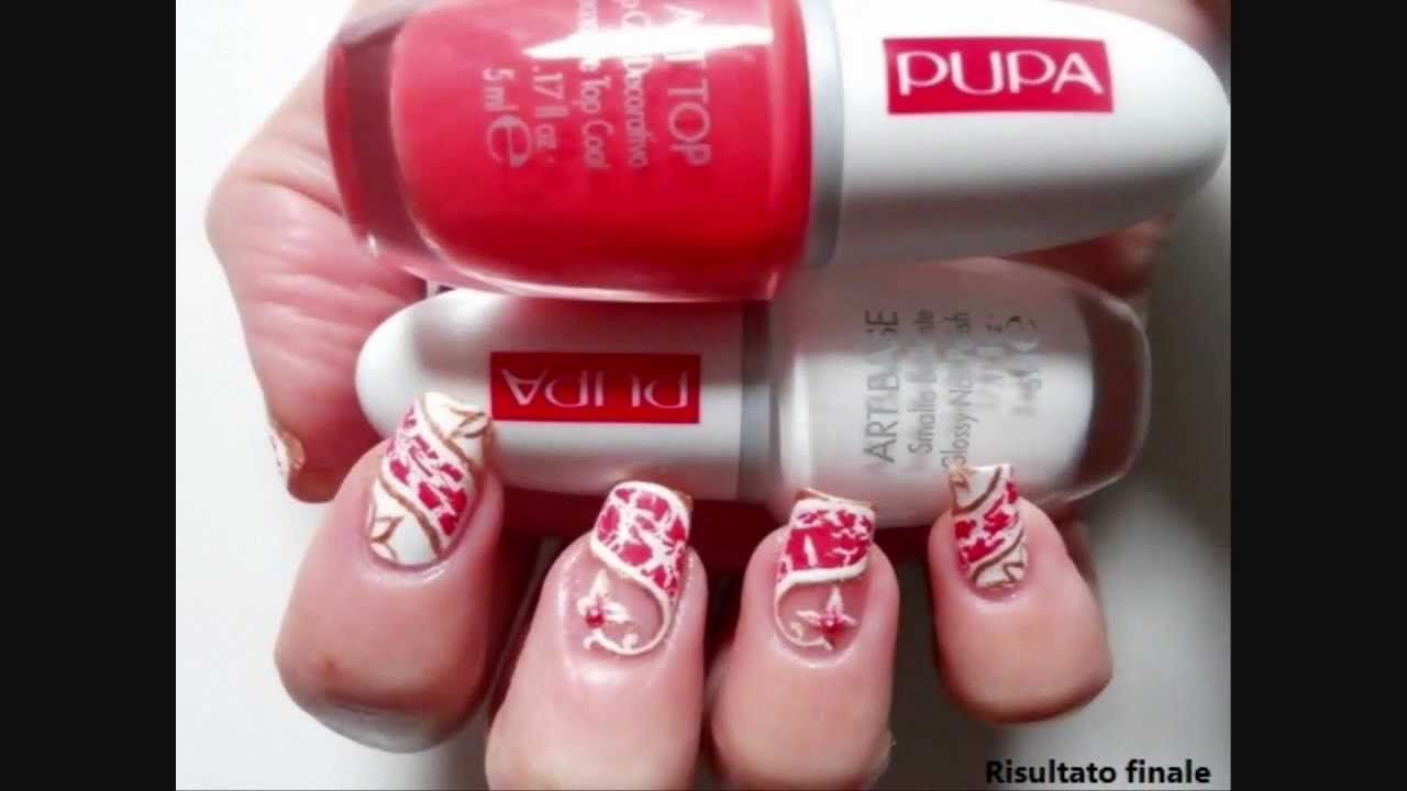 Tutorial #NAILART CUORI | Soffio di dea per PUPA NAIL ACADEMY
