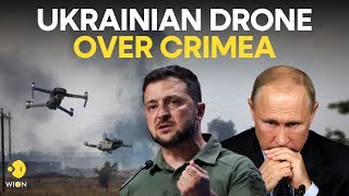 Russia says it destroys 20 Ukrainian drones over Crimea | Russia-Ukraine War LIVE | WION LIVE