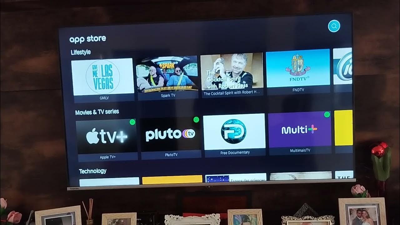 Como baixar aplicativos na sua smart tv Toshiba 