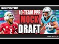 2021 Fantasy Football MOCK DRAFT - PPR - 10 Team