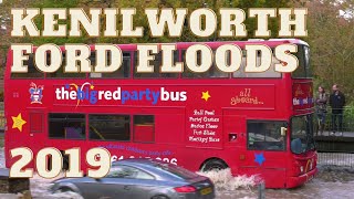 Kenilworth Ford Floods 2019 - Warwickshire, England