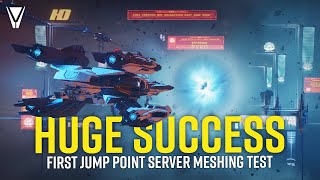 Server Meshing and Jump Point Test Successful!