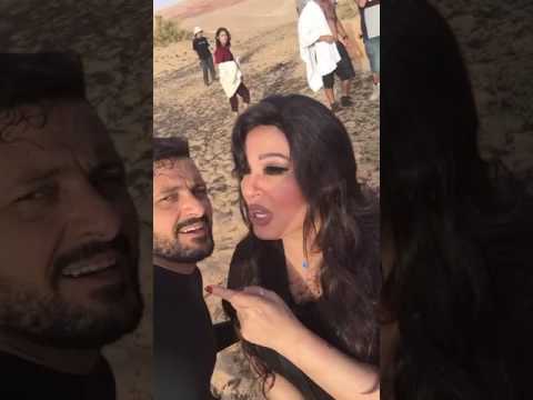 أسكوزمي و5 امووواه فيفي عبده في كواليس رامز تحت الأرض