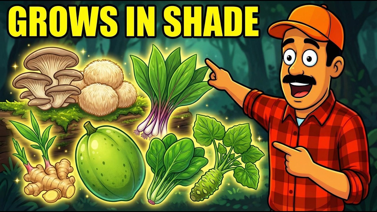 12 Crops That LOVE Your Shady Yard (Most Gardeners Ignore These)