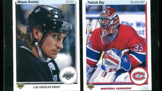 Hockey “Sports” card collecting show 1990s upper deck and score 🏒