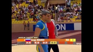 Sergey Makarov 86.69 Javelin Men Hd