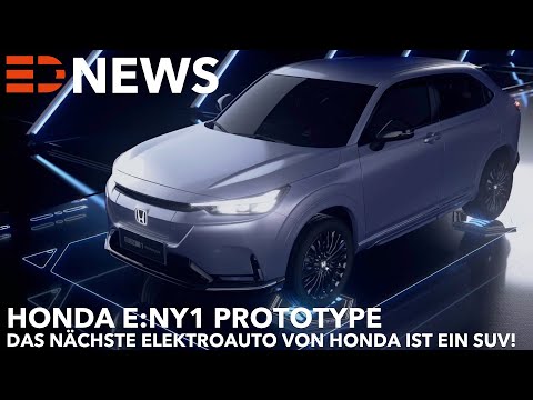 Honda e:NY1 Prototype | Neues Elektroauto von Honda kommt 2023 auf den Markt | Electric Drive News