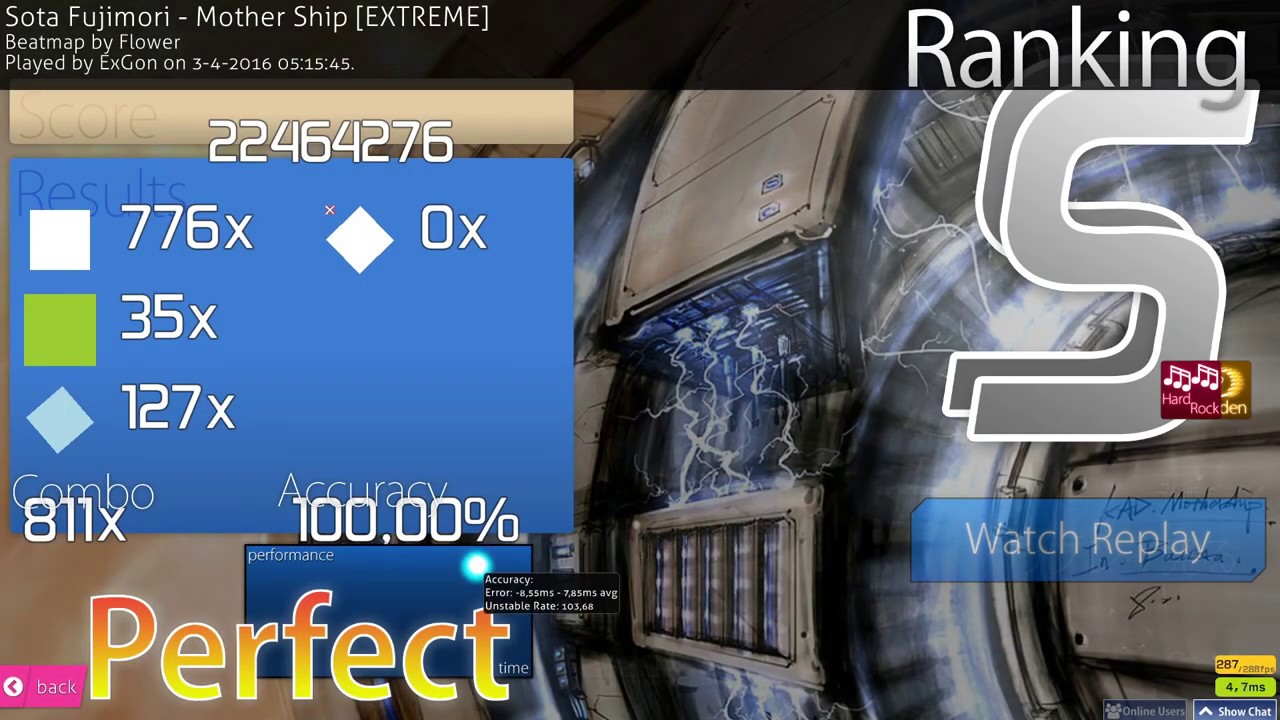 osu!catch | ExGon | Sota Fujimori - Mother Ship [EXTREME]+HDHR SS 356PP ...