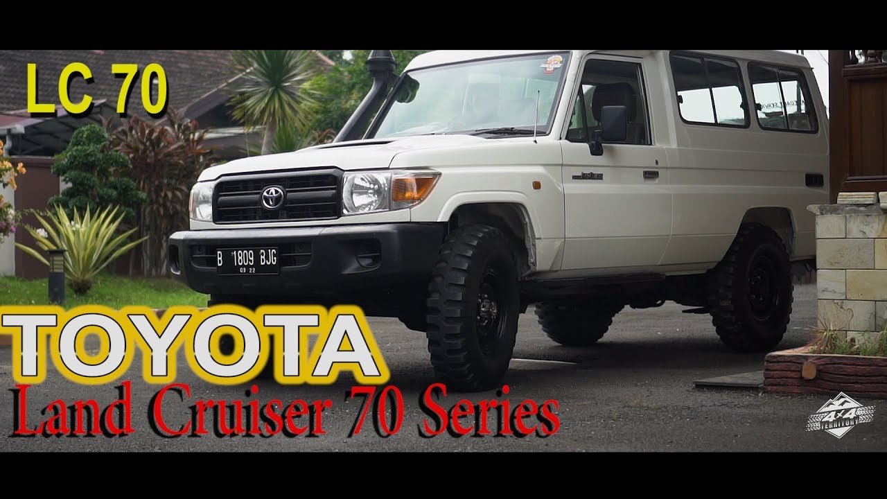 Toyota Land Cruiser 70 Series Indonesia V8 Turbo Diesel Youtube