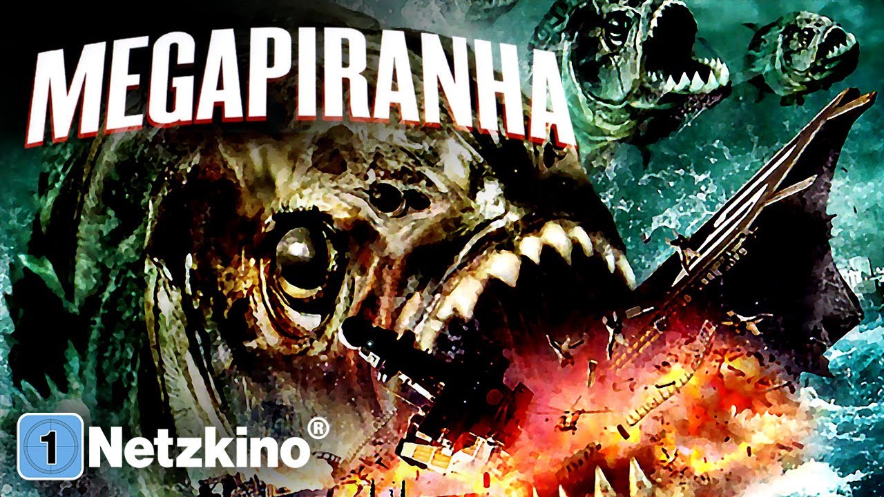 Megapiranha (ACTION KOMÖDIE ganzer Film Deutsch, 4K Comedy Filme komplett in voller Länge streamen)
