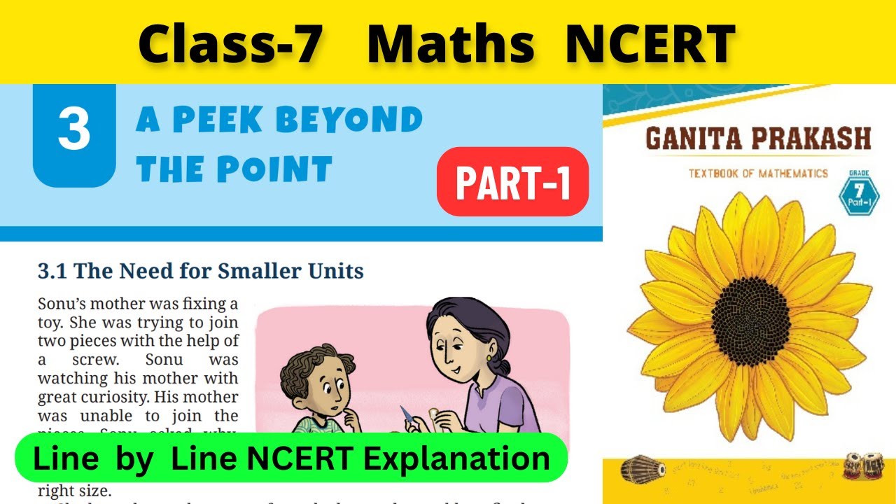 Class 7 Maths Ganita Prakash Chapter 3 A Peek Beyond the Point | Part 1