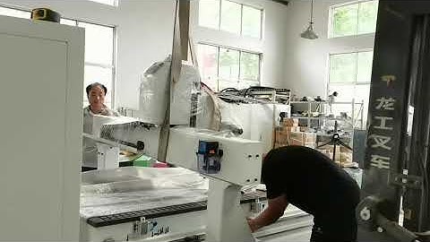 How To Remove And Install The Swinging Spindle CNC Router Gantry -The Seventh Step