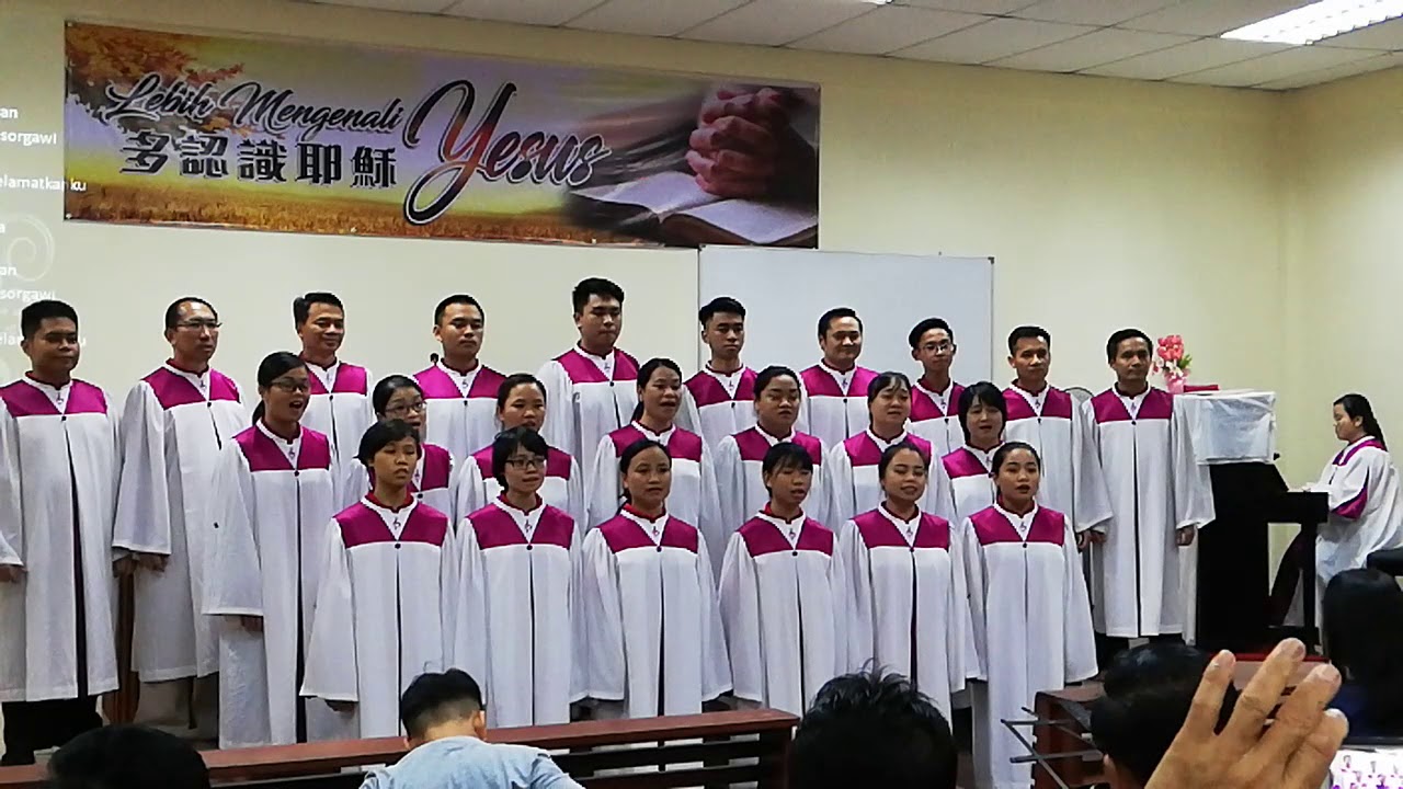 True Jesus Church Imanuel Choir Emmanuel @ TJC Papar Hymn # 1 Yesus Hidup Di hatiku