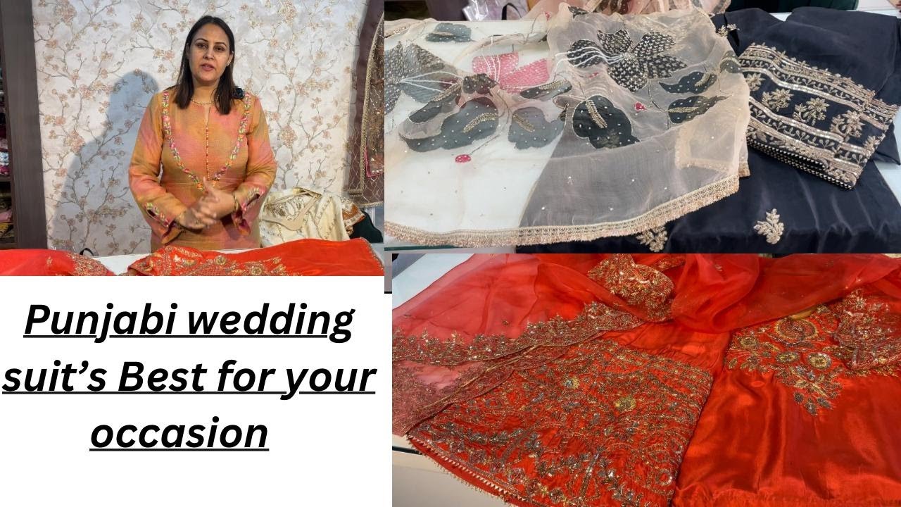 New Punjabi Traditional Wedding Suit’s || Best Suit's for Your Occasion || #fashion #wedding #suit