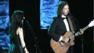 Video thumbnail of "The Civil Wars performing Delia's Gone at the Johnny Cash Music Festival 2012"