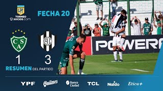  Fecha 20 false resumen de Sarmiento - Central Córdoba