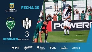 #TorneoSocios | Fecha 20 | resumen de Sarmiento - Central Córdoba